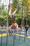 Фото: Самая большая воркаут-площадка Подмосковья открылась в Одинцово