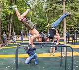 Фото: Самая большая воркаут-площадка Подмосковья открылась в Одинцово