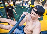 Фото: Самая большая воркаут-площадка Подмосковья открылась в Одинцово