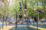 Фото: Самая большая воркаут-площадка Подмосковья открылась в Одинцово