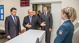 Фото: Михаил МИШУСТИН и Андрей ВОРОБЬЕВ оценили новое здание налоговой службы в Одинцово