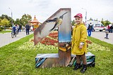 Фото: Уличные художники предложили вариант нового логотипа Одинцово