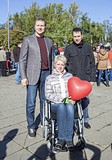 Фото: Андрей ИВАНОВ передал Одинцовской ЦРБ ключи от ультрасовременного передвижного фельдшерско-акушерского пункта