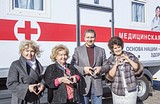 Фото: Андрей ИВАНОВ передал Одинцовской ЦРБ ключи от ультрасовременного передвижного фельдшерско-акушерского пункта
