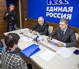 Фото: Андрей Иванов провел прием жителей в одинцовском штабе «Единой России»