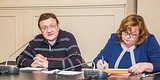 Фото: Андрей ИВАНОВ встретился с жителями дома на Садовой, 24