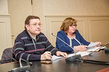 Фото: Андрей ИВАНОВ встретился с жителями дома на Садовой, 24