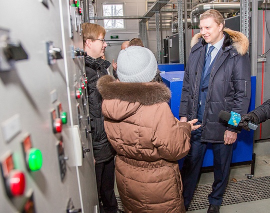 Новую муниципальную котельную на 4 МВт запустили в Горках-2