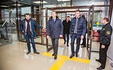 Ход строительных работ на новой площадке проверил Андрей ИВАНОВ