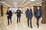Ход строительных работ на новой площадке проверил Андрей ИВАНОВ