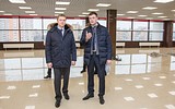 Ход строительных работ на новой площадке проверил Андрей ИВАНОВ