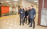 Ход строительных работ на новой площадке проверил Андрей ИВАНОВ
