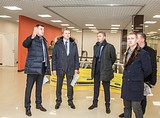 Ход строительных работ на новой площадке проверил Андрей ИВАНОВ