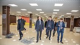 Ход строительных работ на новой площадке проверил Андрей ИВАНОВ