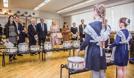 Делегации из Германии и Китая посетили Одинцовскую лингвистическую гимназию