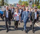 Фото: Акция «Бессмертный полк» в Одинцово