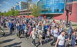 Фото: Акция «Бессмертный полк» в Одинцово