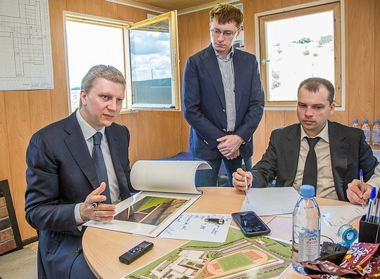 Андрей ИВАНОВ провел заседание штаба по контролю за строительством бюджетных объектов