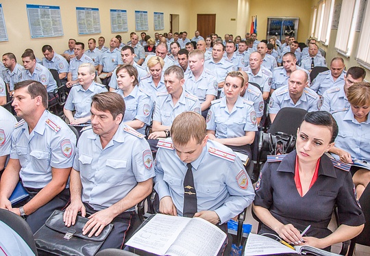 Одинцовские полицейские подвели итоги работы за первое полугодие 2016 года