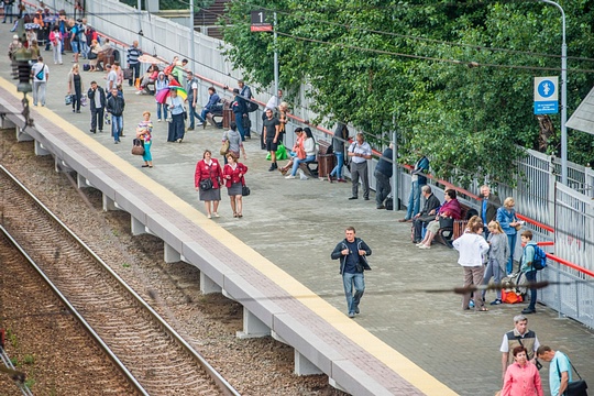 В Одинцово завершилась модернизация железнодорожной платформы в сторону области