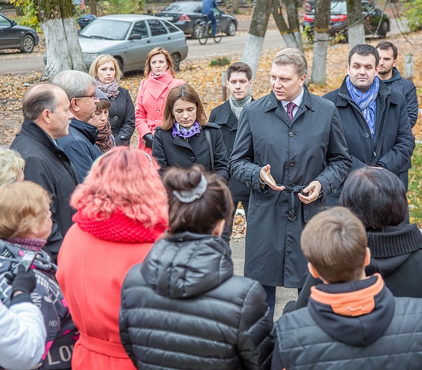 Глава Одинцовского района встретился с жителями Старого и Нового городков