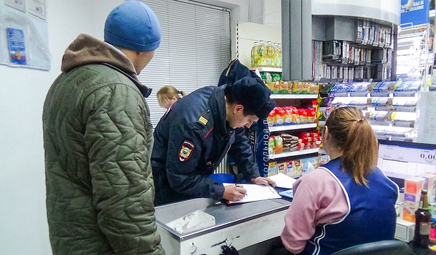Рейд против незаконной торговли алкоголем провели Одинцовские полицейские