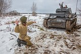 Свыше 2000 человек приняли участие в масштабной реконструкции Битвы под Москвой в Одинцовском районе