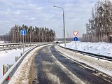 Съезд с Подушкинского шоссе на Северный обход Одинцово открыт после реконструкции