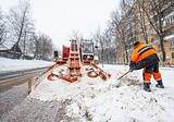 Свыше 1000 кубометров снега вывезли с дорог Одинцовского района за сутки