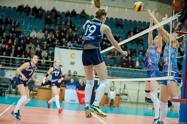 Волейбольная команда «Заречье-Одинцово» обыграла «Енисей» в 11 туре чемпионата России