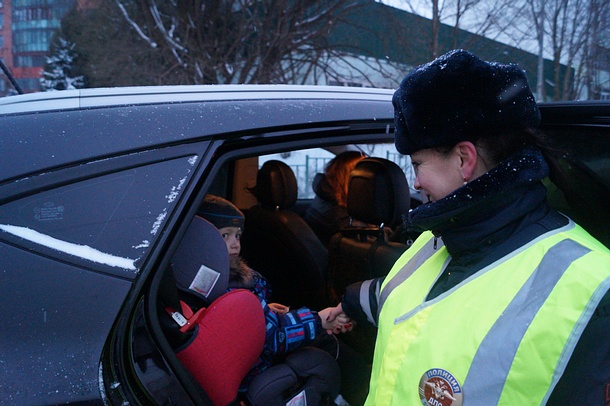 Инспекторы ГИБДД провели в Одинцово акцию «Ребенок-пассажир-пешеход»