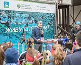 Триумф Никиты Крюкова отметили в Спортивном парке отдыха в Одинцово