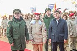 Тысяча юнармейцев принесла присягу в парке «Патриот»