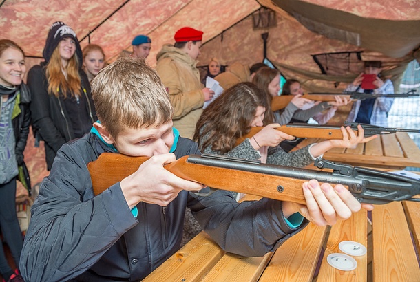 Фестиваль ГТО по стрельбе из пневматической винтовки впервые прошел в Одинцово