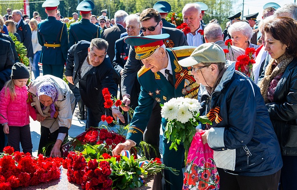 В Кубинке почтили память воинов-дорожников, сражавшихся в годы Великой Отечественной войны