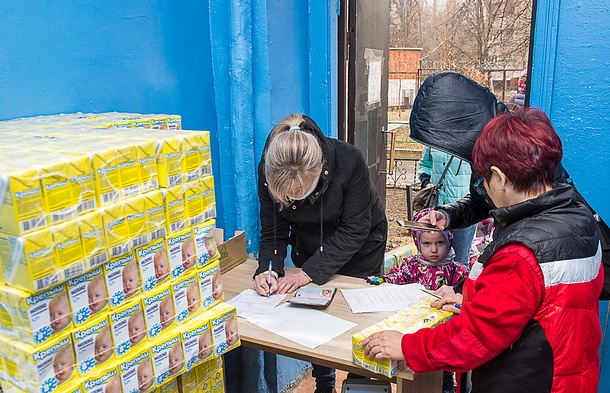 С 16 мая детское питание будут выдавать в 27 пунктах на территории Одинцовского района