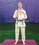 Спортсмен из Одинцовского района стал победителем на первенстве ЦФО по каратэ среди юниоров