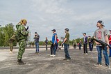 Почти 50 школьников Одинцовского района отдохнули в летнем палаточном лагере «Патриот»