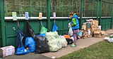 Более 12 тонн мусора было собрано в рамках общественного проекта «Экодвор» с начала года