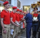 Юнармейцы Одинцовского района впервые приняли участие в международном конкурсе «Воин Содружества»