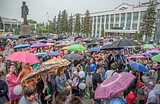 Более 7 тысяч жителей Одинцовского района хором спели песню «С чего начинается Родина»