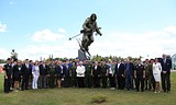 Памятник «Воин-Лыжник» появился в парке «Патриот»