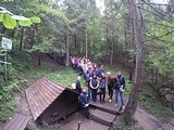 Ученики одинцовской школы №1 приняли участие в культурно-историческом походе