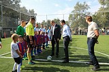 Новая футбольная площадка появилась на Красногорском шоссе в Одинцово
