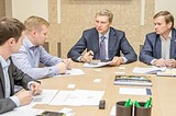 Еженедельная встреча главы Одинцовского района Андрея Иванова с представителями малого и среднего бизнеса