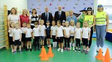 Дмитрий Голубков посетил детский сад «Маленькие Эйнштейны» в посёлке Заречье