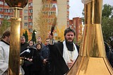 В Голицыно состоялся чин освящения купола часовни святого Преподобного Илии Муромского