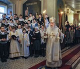 В селе Крымское состоялся чин освящения Спасо-Преображенского храма