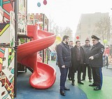 Новую игровую площадку открыли в Кубинке