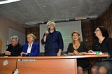 Лидия Антонова встретилась со студентами колледжа информатики и программирования
